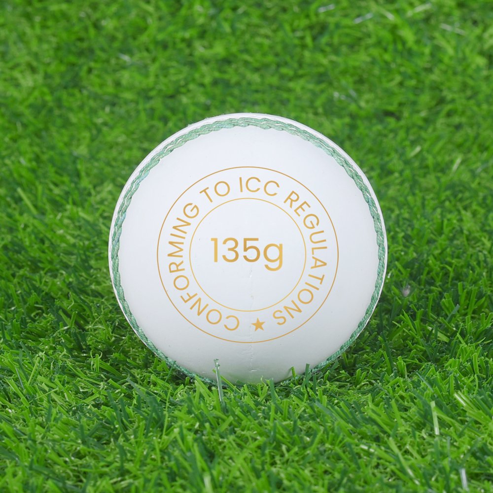 White Cricket Hard Ball - Image 3