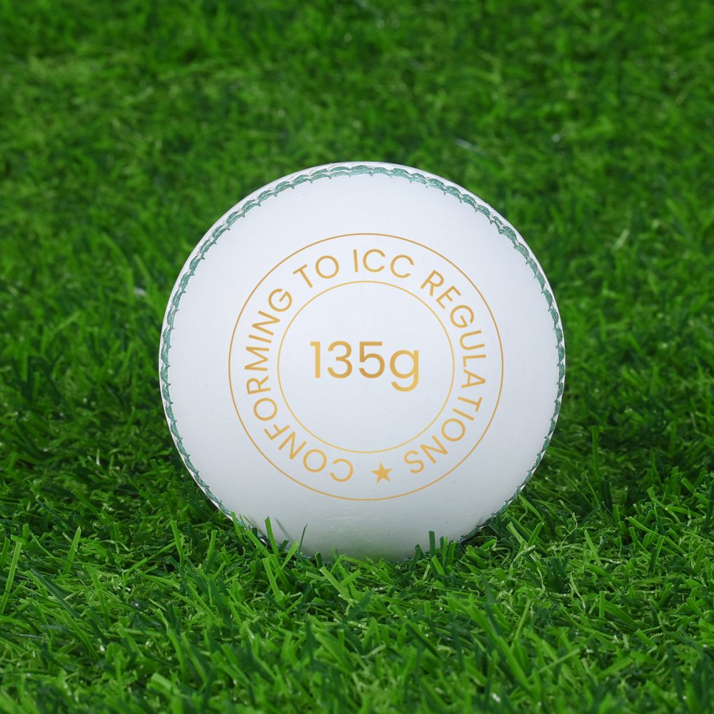 White Cricket Hard Ball - Image 3