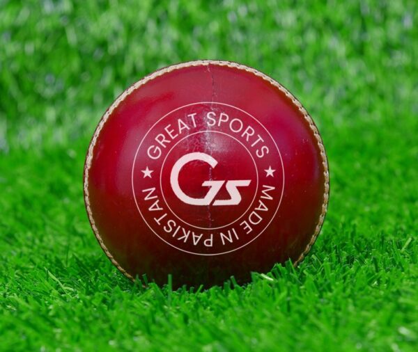 Red Waxed Cricket Hard Ball