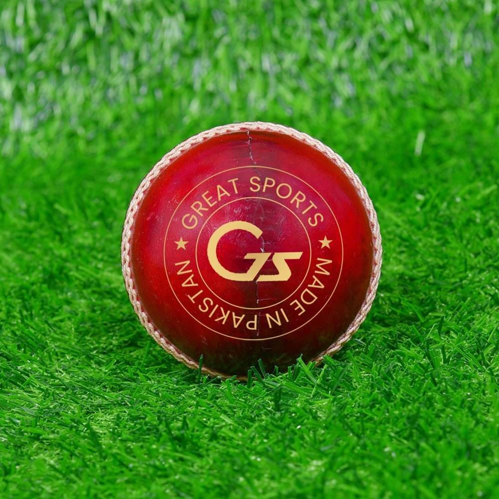 Red Waxed Cricket Hard Ball