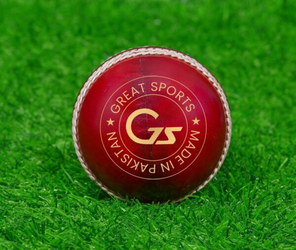 Red Waxed Cricket Hard Ball