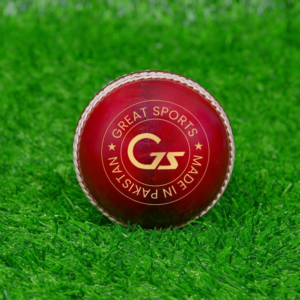 Red Waxed Cricket Hard Ball
