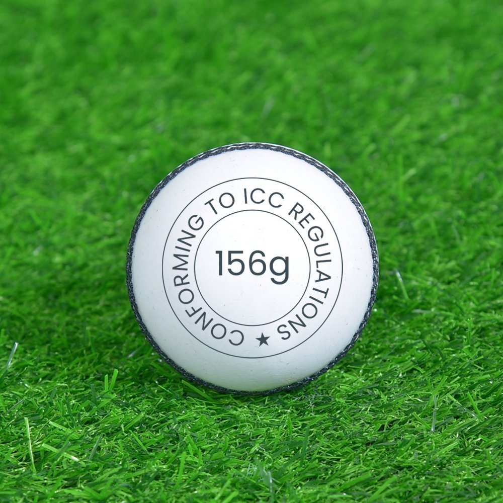 White Cricket Hard Ball - Image 4